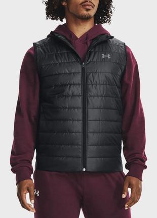 Under armour мужской черный жилет ua strm ins vest1 фото