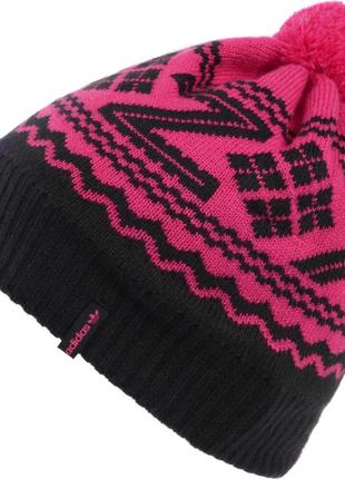 Шапка adidas zx pompon beanie троянд. оригінал1 фото