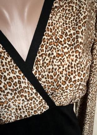 Сукні з леопардовим принтом5 фото
