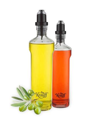 Емкость для масла и уксуса olivenol 350мл krauff