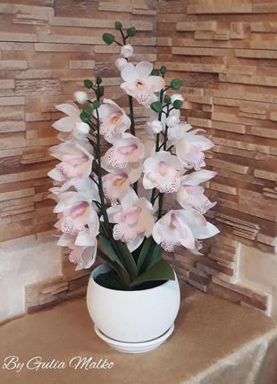 Світлодіодний світильник - орхідея2 фото