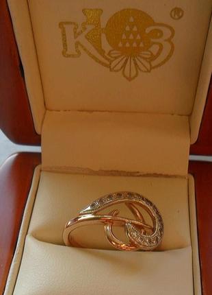 Эксклюзивный золотой перстень кюз (размер 19)4 фото