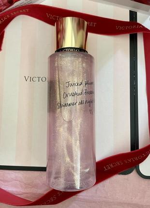 Victoria's secret  pure seduction shimmer fragrance mist спрей для тіла з шимером4 фото