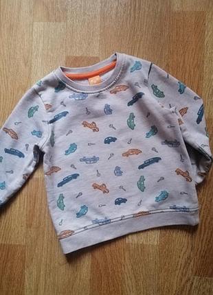 Свишот толстовка pusblu на 18-24 мес, 1,5-2 года