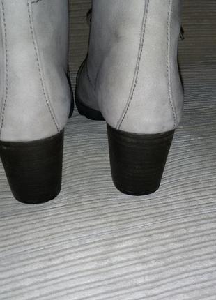 Замшевые ботинки gabor размер 39,5 (26см)2 фото