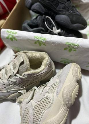 Женские зимние кроссовки adidas yeezy boost 500 stone8 фото