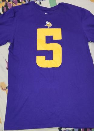 Футболка nike nfl minnesota vikings, bridgewater