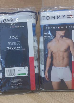 Труси боксери tommy hilfiger. 3 пари. оригінал. розмір м, l.5 фото