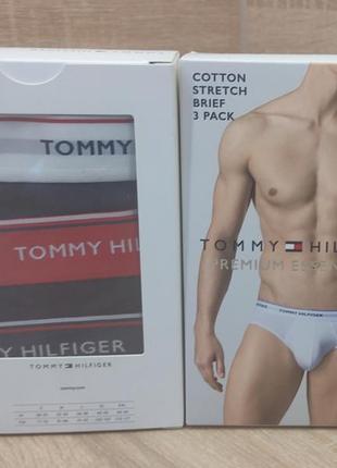 Трусы мужские tommy hilfiger. оригинал размер м и l. 3 штуки6 фото