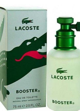 Оригінал lacoste L887S booster 75 ml ( лакоста бустер ) туалетна вода