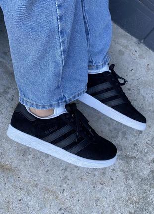 Кроссовки adidas gazelle black