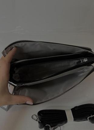 Женская сумка-клатч из экокожи4 фото