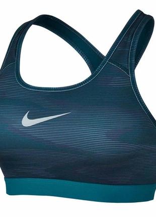 Топ спортивный nike pro classic acolchado dri-fit tira azul talla xs 856844-425