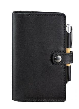 Кожаный блокнот (софт-бук) 4.0 черный кожаный бизнес блокнот для мужчины качественный блокнот для женщины а56 фото
