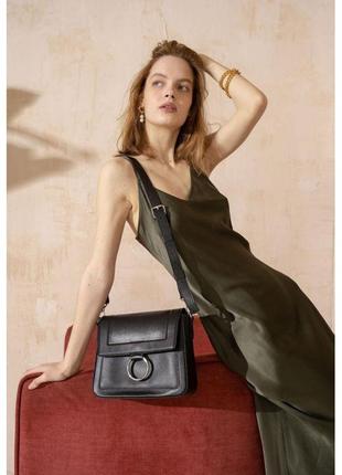 Жіноча шкіряна сумка преміум класу красива жіноча сумка чорна класична сумка для жінок сумка жіноча
