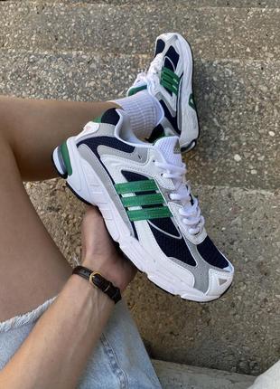 Кросівки adidas response white/blue/green