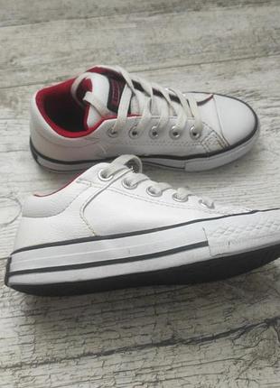 Шкіряні кеди converse