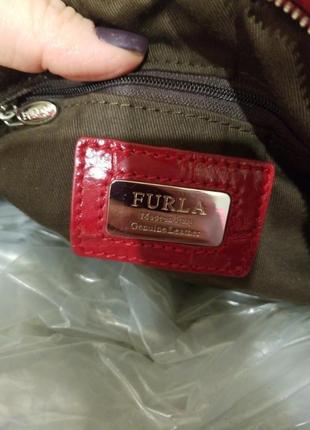 Сумка -клатч furla из натуральной кожи3 фото