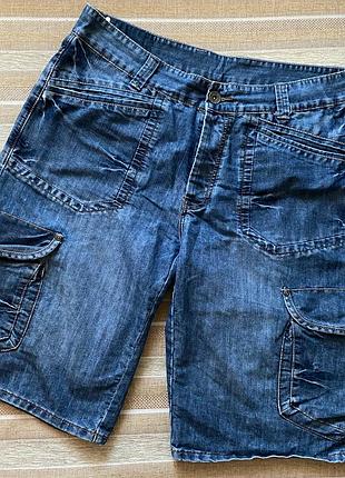 Джинсовые мужские шорты р.38 dissident