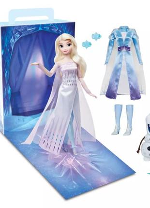 Эльза холодное сердце 2023 кукла принцесса диснея disney storybook doll collection1 фото