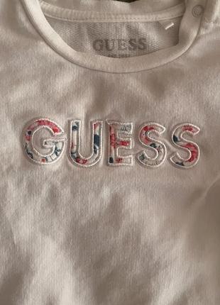 Костюм для дівчинки guess, 18 міс, 80-86 см3 фото