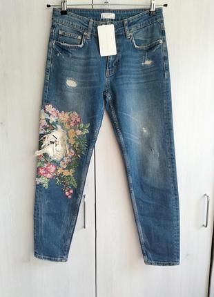 Новые шикарные джинсы zara, размер s