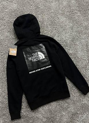 Tnf box logo hoodie худі тнф бокс лого the north face