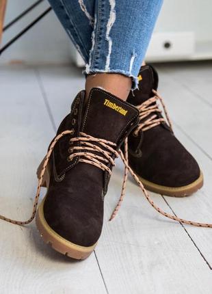 Зимові чоботи жіночі timberland4 фото