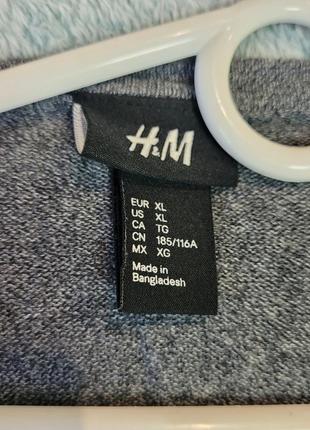 Свитер/джемпер мужской л/мин темно серый h&amp;m2 фото