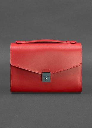 Женская кожаная сумка-кроссбоди lola красная стильная женская сумка лекс класса кожаная красная женская сумка8 фото