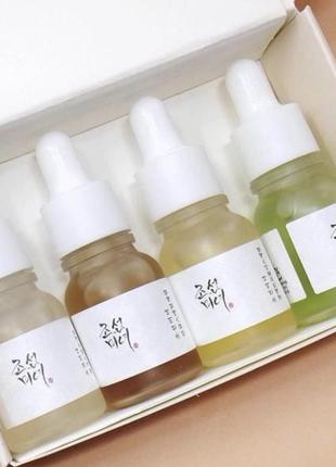 Набор миниатюр для лица beauty of joseon hangbang hanbang serum discovery kit