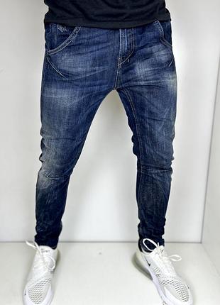 Diesel fayza джинсы w25/l34 размер зауженные синие оригинал
