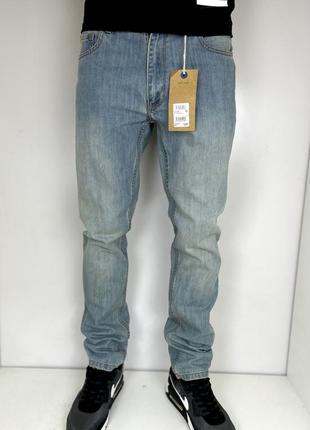 Next slim джинсы l32 размер с єтикеткой голубые оригинал
