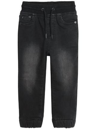 Теплые джинсы на флисовой подкладке на 7-8 лет