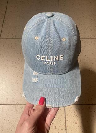 Кепка бейсболка в стиле celine