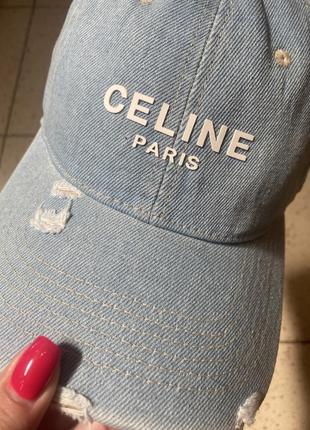 Кепка бейсболка в стиле celine2 фото