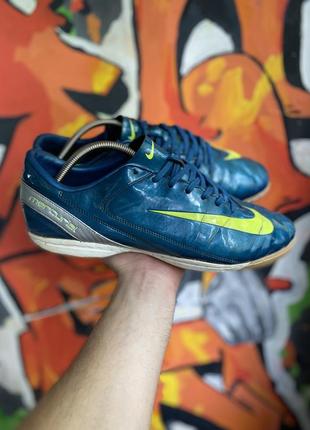 Nike mercurial футзалки копы оригинал бампы сороконожки 45 размер 44