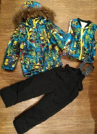 Зимний костюм куртка комбез