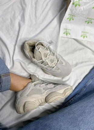 Зимние кроссовки унисекс adidas yeezy boost 500 blush 31 фото