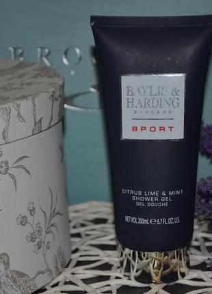 Новий чоловічий гель для душу baylis & harding sport citrus lime and mint4 фото