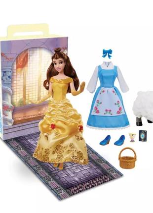 Белль красавица и чудовище  кукла принцесса диснея disney storybook doll collection