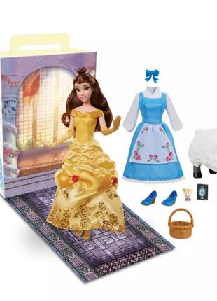 Белль красуня та чудовисько 2023 лялька принцеса диснея disney storybook doll collection