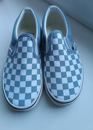 Детские мокасины vans