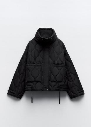Куртка zara стьобана