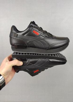 Кроссовки мужские puma future rider black демисезонные 42-45