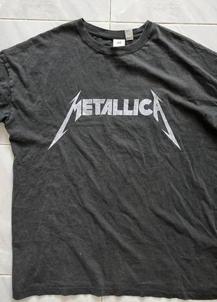 Футболка мерч metallica