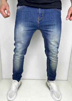 Boohoo man джинсы 32 размер синие оригинал