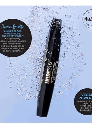 Nudestix vegan splashproof mascara туш7 фото