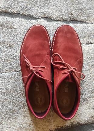 Clarks замшеві туфлі 45р