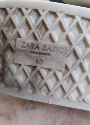 Стильные слипоны zara basic.

100% оригинал.

цвет серый.9 фото